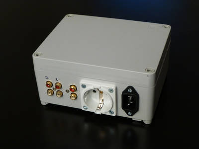 audio schakel kast