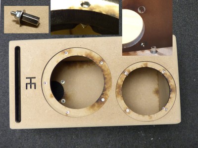Metalen schroefdraad inserts werken perfect!