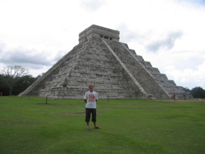 voor de chichen itze in mexico.