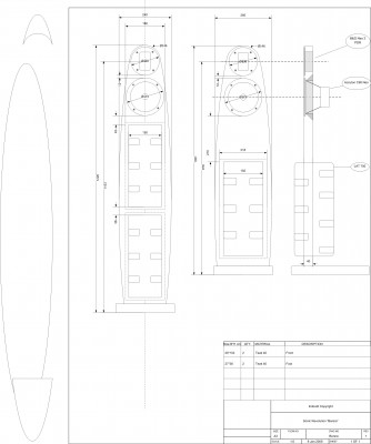 Slimline Open baffle