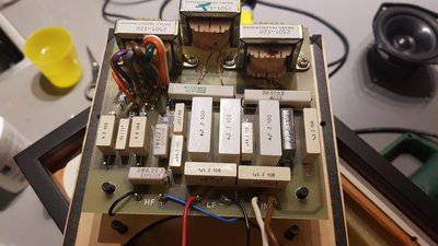 15 ohm filter met autotransformers