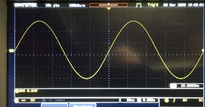 Sinus 20 hz
