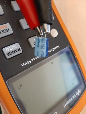 elco van 220 uf, geen capaciteit meer