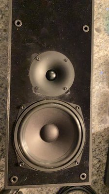 De oorspronkelijke tweeter was een philips ad 11400 t4. Mede vanwege het front leek het me verstandig om een andere tweeter met waveguide te gebruiken.