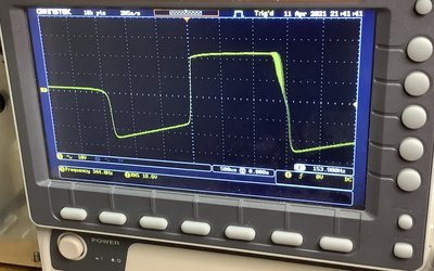 Op koppel Condensator gemeten