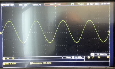 5.8 volt 20 hz