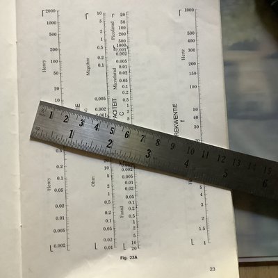 Nomogram 19 hz 7 H