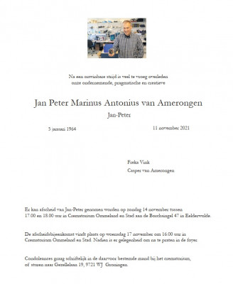 Rouwkaart JPvAmerongen.jpg