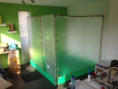 DIY PAINT BOOTH