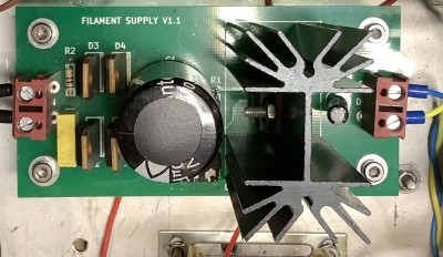Voeding 6,3 Volt 6SN7
