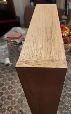 zijkant kast ruwe bewerking