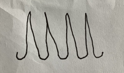 Scoop plaatje plate 6N6P 1 kant