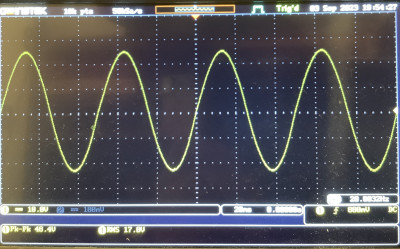 35 Watt 20 Hz voor Joram