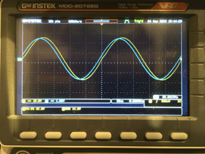 20 hz 14.9 Volt dat is best netjes zo