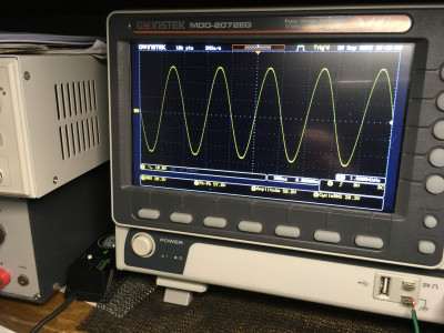 Scoop  beeld 50 Watt op 8 ohm