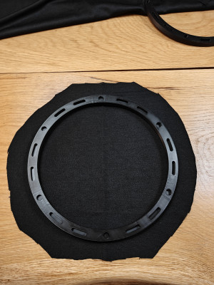 Doek uitgeknipt