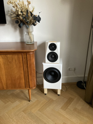 Nieuwe speakers in 'rust'stand dwz wanneer ze dienen als 'main speakers' tijdens 5.1 TV gebruik