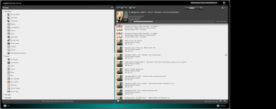 LMS web interface (2006-heden) - http://daphile:9000/default
