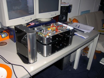 vlnr: Dac, preamp en 3 kanaals versterker