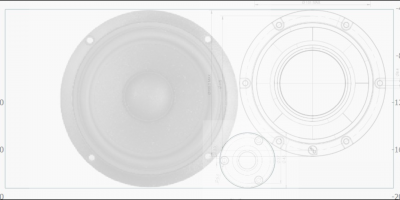 Wavecor tweeter 45mm