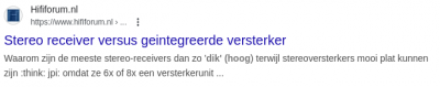 "dik hoog" op hififorum.nl