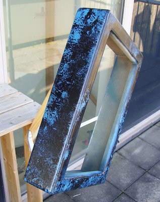 kast in creatief kleurgebruik......