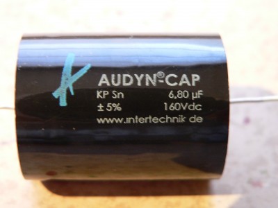 Fraaie condensator voor de tweeter