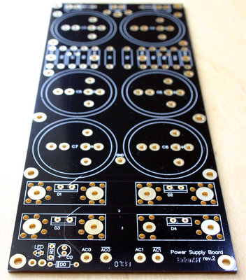 De chipamp.com PSU printplaat.