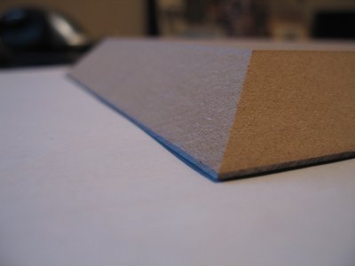 Beplakt met houtlaminaat &amp; later in verstek gezaagd 2