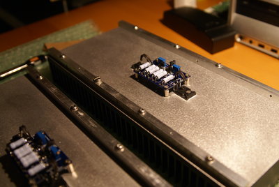 Alles op de Heatsink gemonteerd