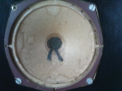 close-up van de tweeter
