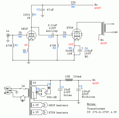 KT88 SE Triode.gif