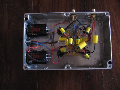 Het binnenwerk van de phonotrap...