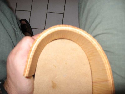 Deze straal (radius van 4 cm) is echt een makkie voor het buigplex!