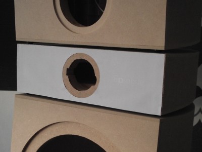 Tweeter faceplate