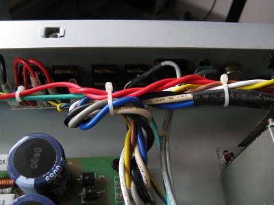 backpanel aansluitingen