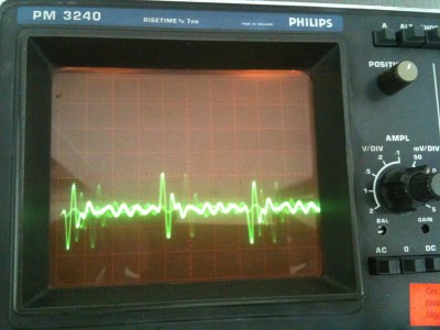 TDA1541 output