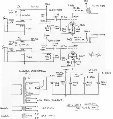 stereo SE-2A3 met 5U4