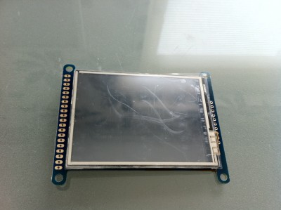 2.8" TFT scherm met touch
