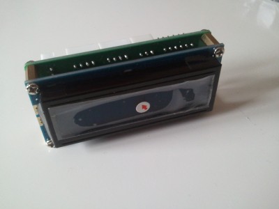 LCD bordje voorkant