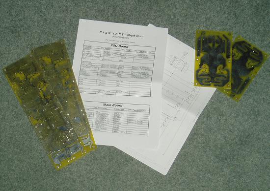 Het startpakket: 'Dual Layer PCB's ZONDER silcscreen, dubbeldik koper, vertind. Dubbele voeding.