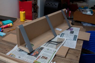 Stap 1, lang leve de tape!
