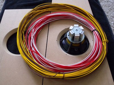 Wat zilver voor de interne bedrading.