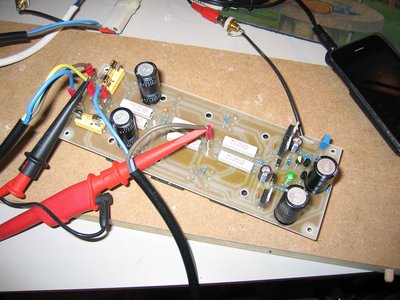 PCB layouten ging erg vlot aangezien ik een voorbeeldje had wat ik als inspiratie kon gebruiken. (2,3 uurtjes prutsen en de layout was klaar)