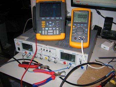 De rest van de test-setup