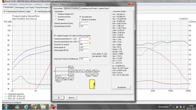instelling sim Open Baffle