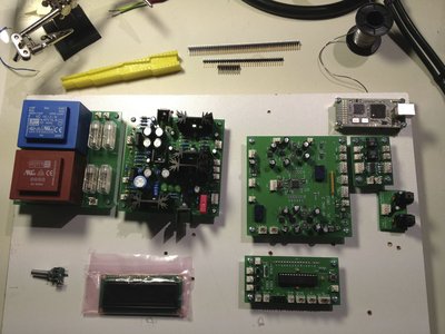 AF-DAC2 op test plankje