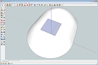 Geïmporteerd in sketchup
