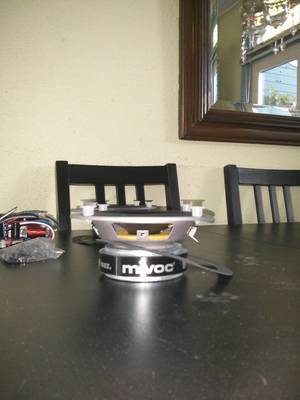 Schade aan rand van woofer