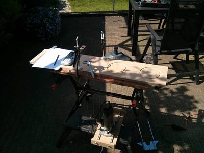 Frezen driver gaten